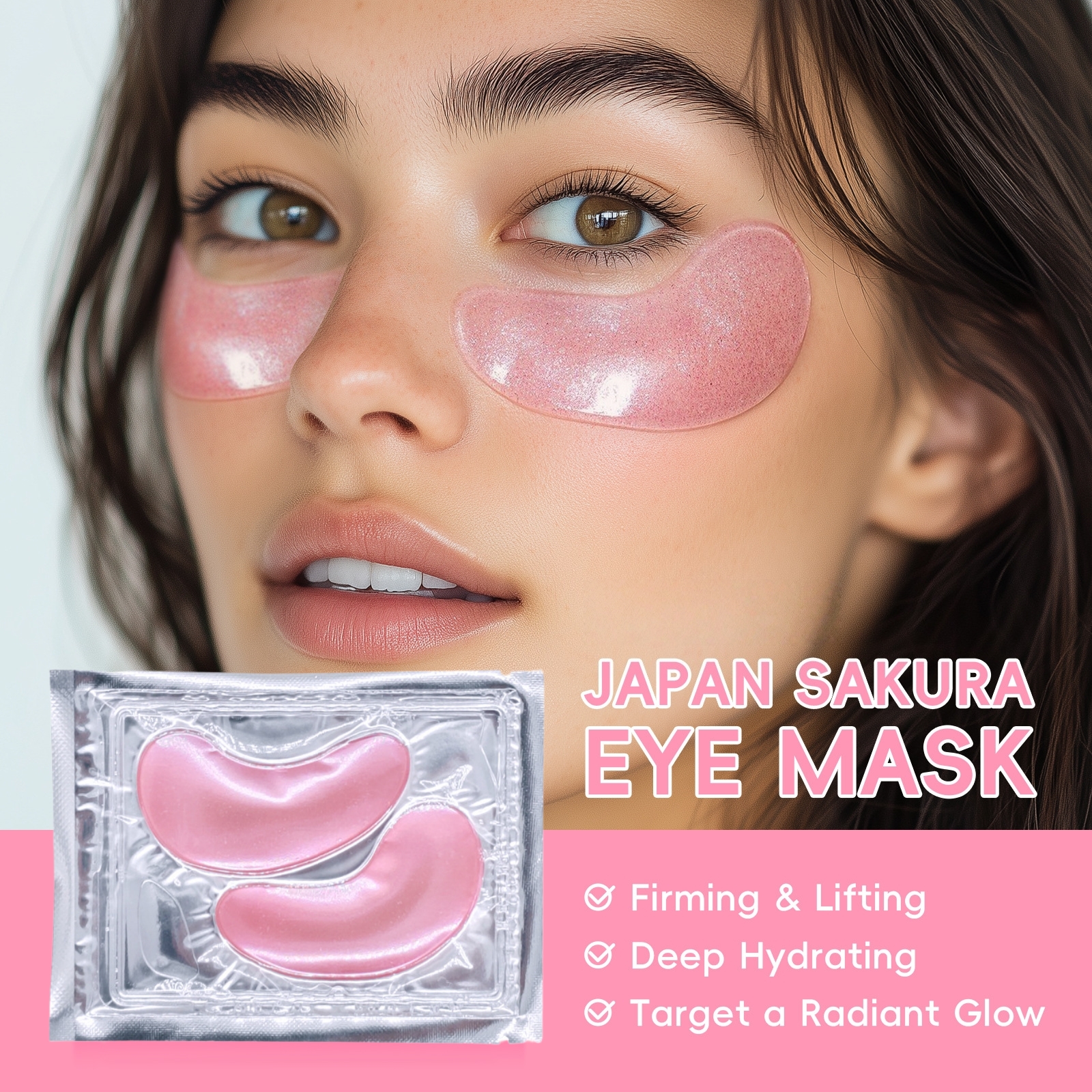 Eye Pad Collagen - Collagen Water Soluble Eye Mask Remove