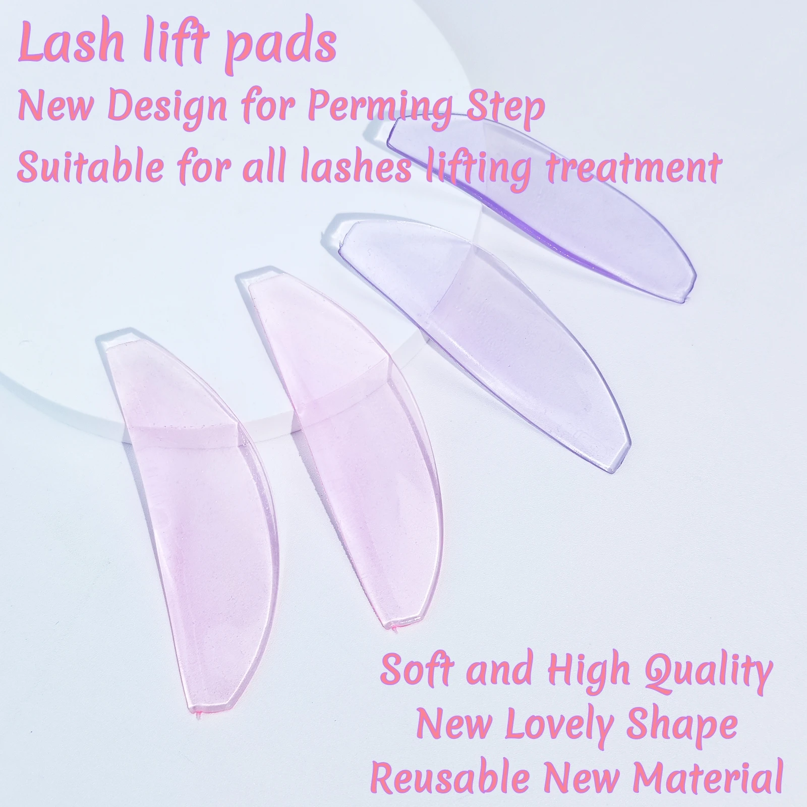 Eyelash Extension Or Lash Lift - 1 pair softening lash lift pads,