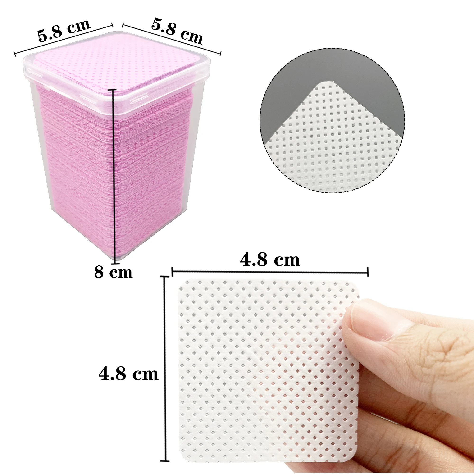 200Pcs/Box Lint Free Nail Wipe - đánh giá và giá Eyelash Extension Glasses