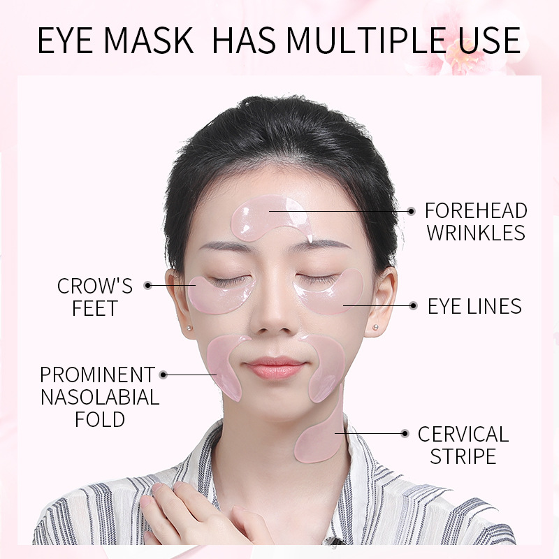 10Pcs=5Pairs Nonapeptide Sakur - đánh giá và giá Eye Pad Collagen