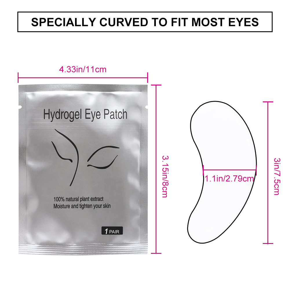 50/100 Pairs Eye Patches for E - đánh giá và giá Eyelash Extension Glasses