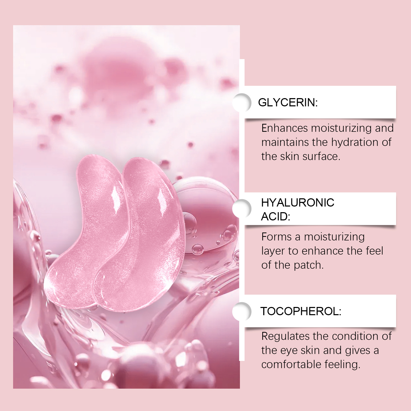 Collagen Water Soluble Eye Mas - đánh giá và giá Eye Pad Collagen