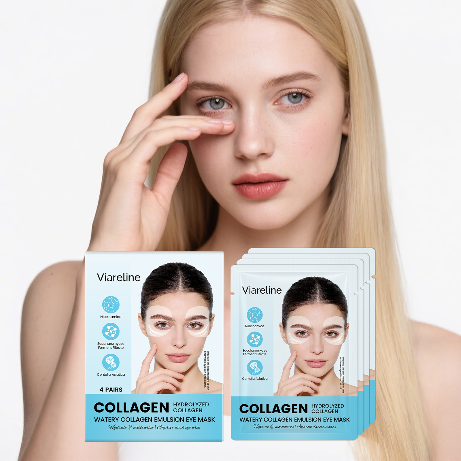 Collagen Eye Patches Reduce Fi - đánh giá và giá Eye Pad Collagen