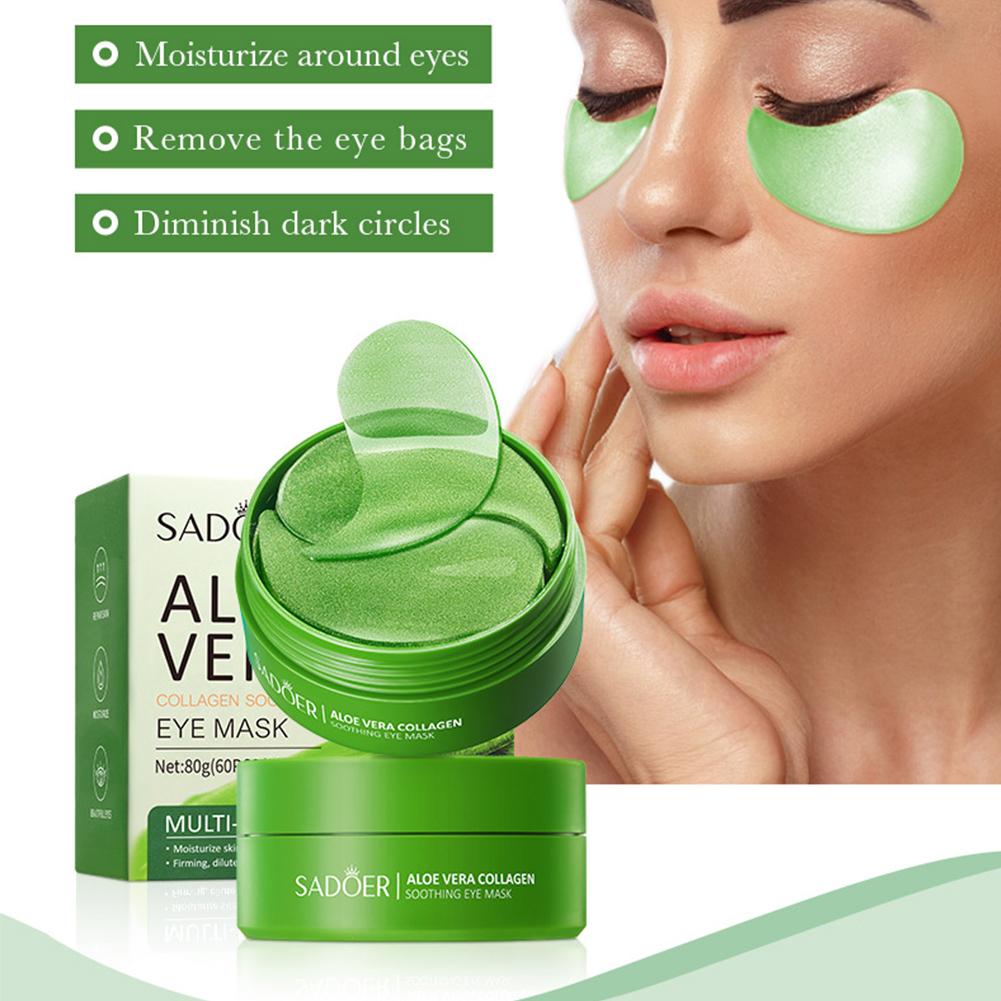 60pcs Aloe Vera Collagen Under - đánh giá và giá Eye Pad Collagen
