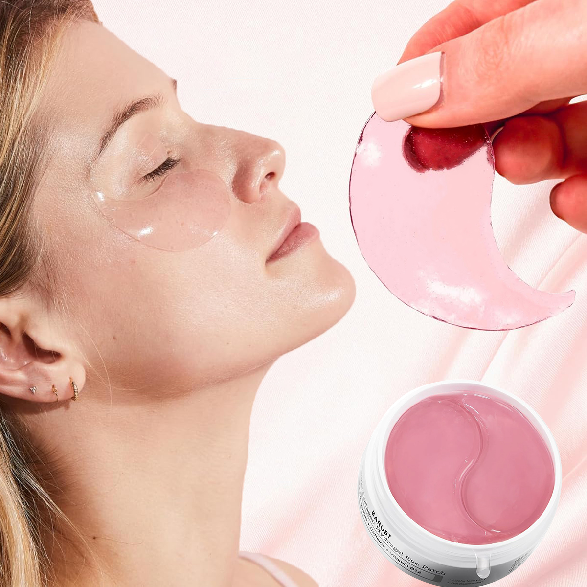 BARUBT Collagen Hydrogel Firms - đánh giá và giá Eye Pad Collagen