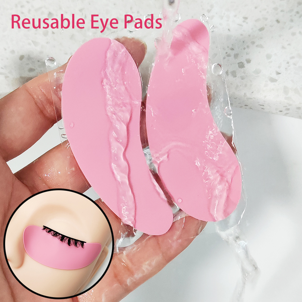 1Pair Reusable Eyelash Pads Si - đánh giá và giá Eyelash Extension Glasses