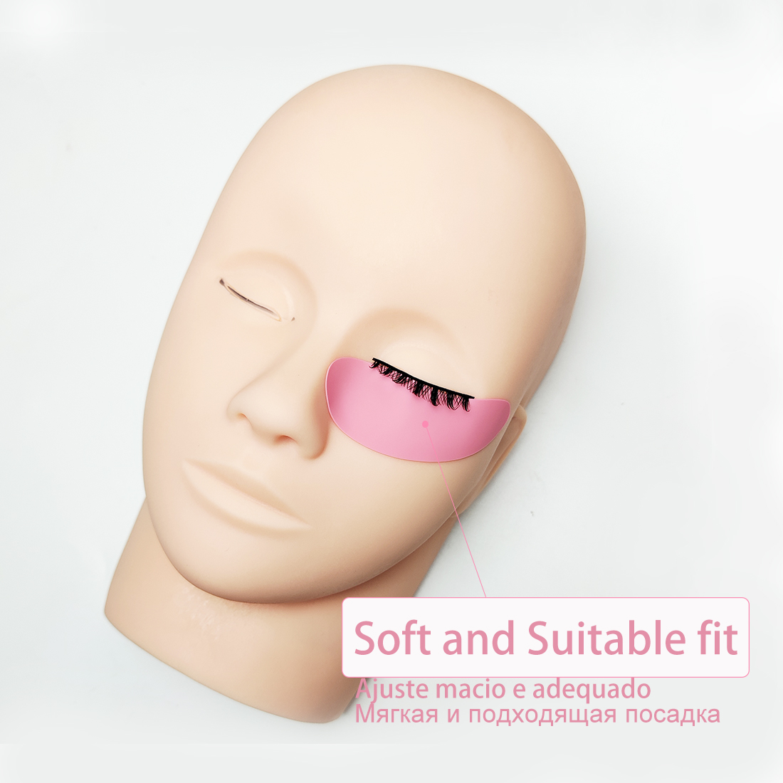 1Pair Reusable Eyelash Pads Si - đánh giá và giá Eyelash Extension Glasses