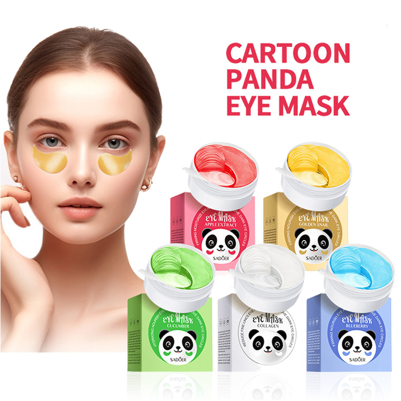 60pcs SADOER Crystal Collagen  - đánh giá và giá Eye Pad Collagen