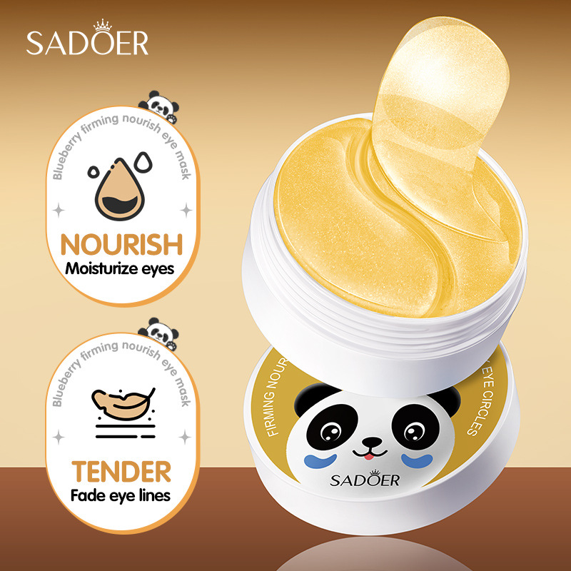 60pcs SADOER Crystal Collagen  - đánh giá và giá Eye Pad Collagen