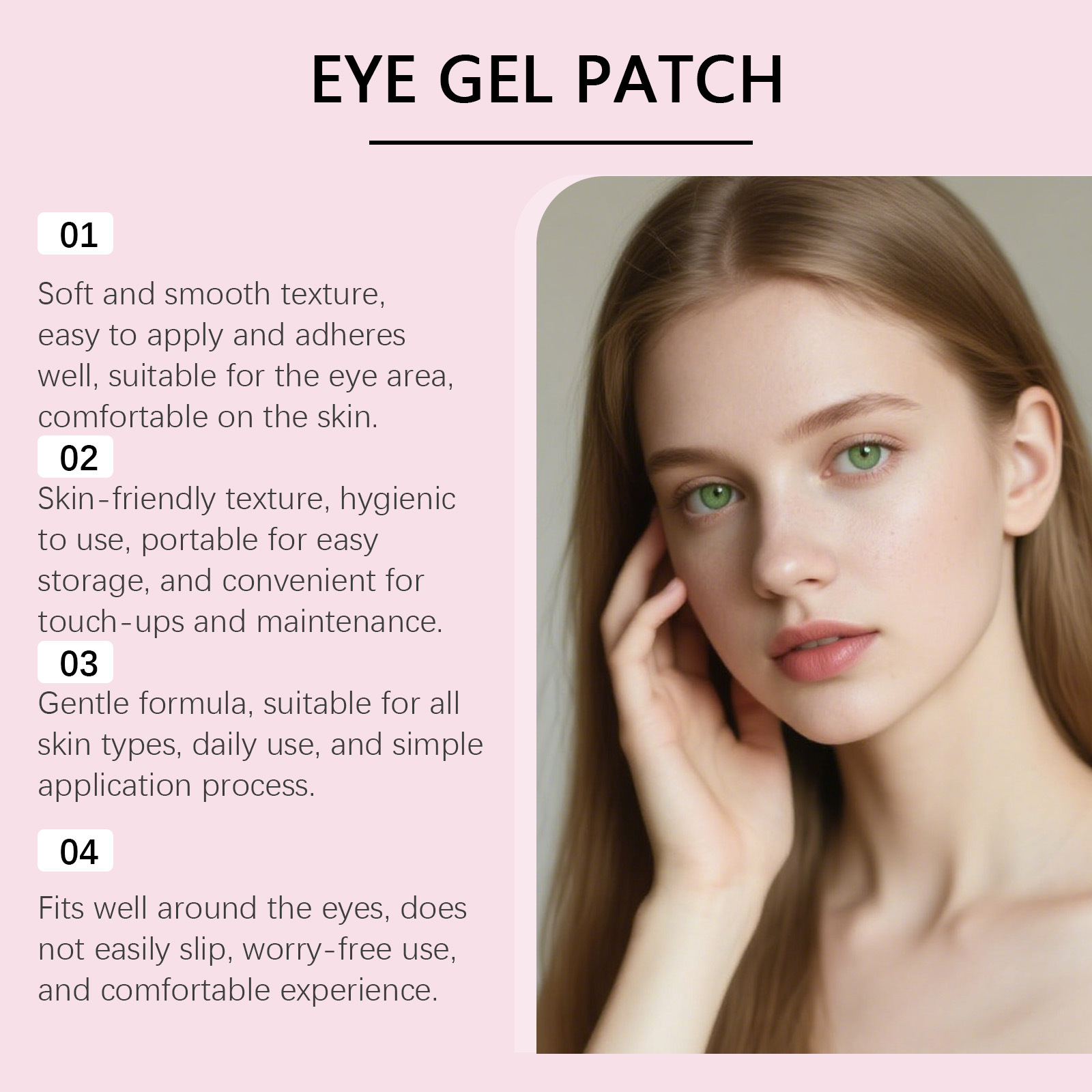 Collagen Multi-peptide Eye Gel - đánh giá và giá Eye Pad Collagen