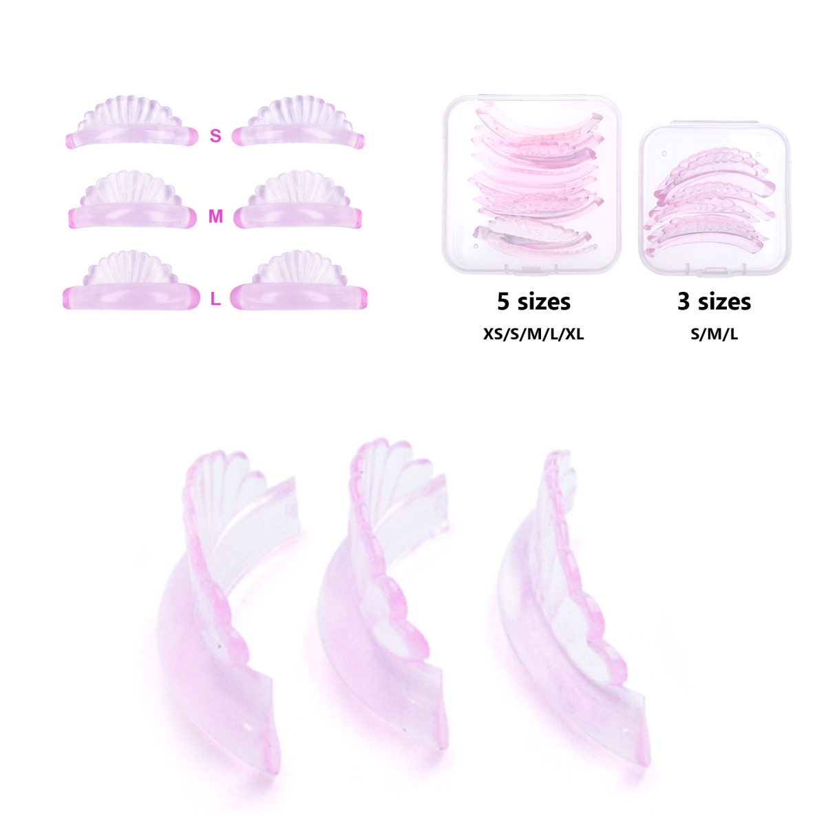 3Pairs or 5Pairs  Lash Lift Si - đánh giá và giá Eyelash Extension Or Lash Lift
