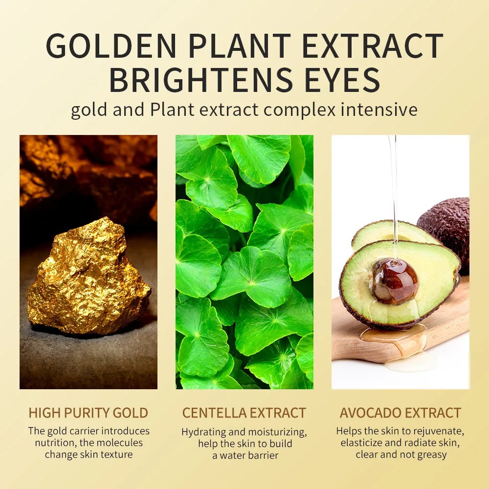 120pcs Avocado Golden Collagen - đánh giá và giá Eye Pad Collagen