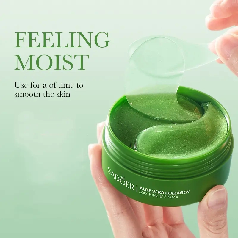 60 Pieces of Aloe Vera Collage - đánh giá và giá Eye Pad Collagen