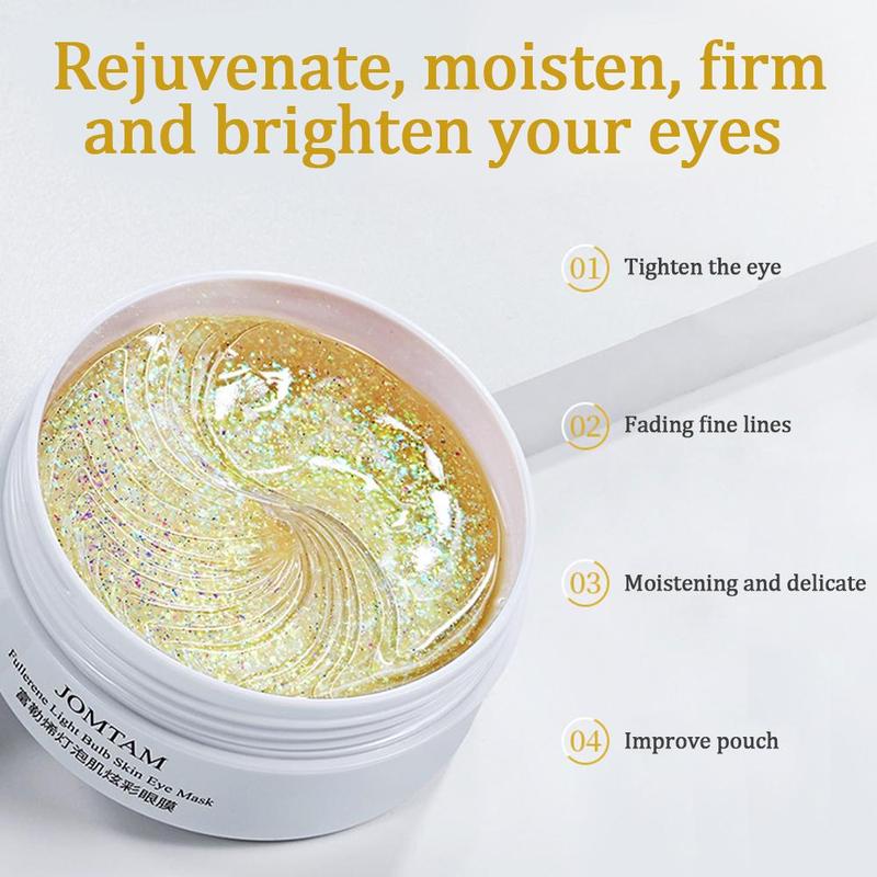 60pcs Crystal Collagen Eye Mas - đánh giá và giá Eye Pad Collagen