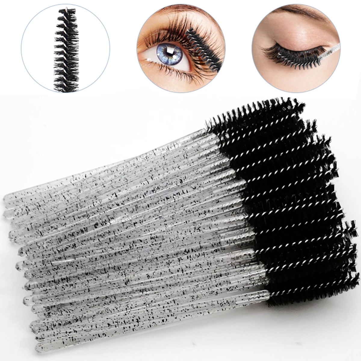 Wholesale 100PCS Mascara Spool - đánh giá và giá Eyelash Extension Salon
