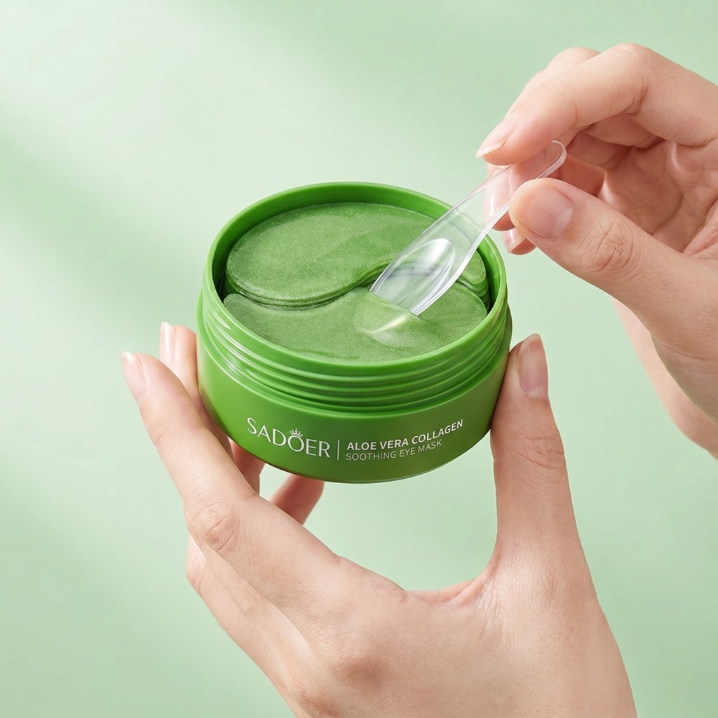 60pcs Aloe Vera Collagen Eye M - đánh giá và giá Eye Pad Collagen