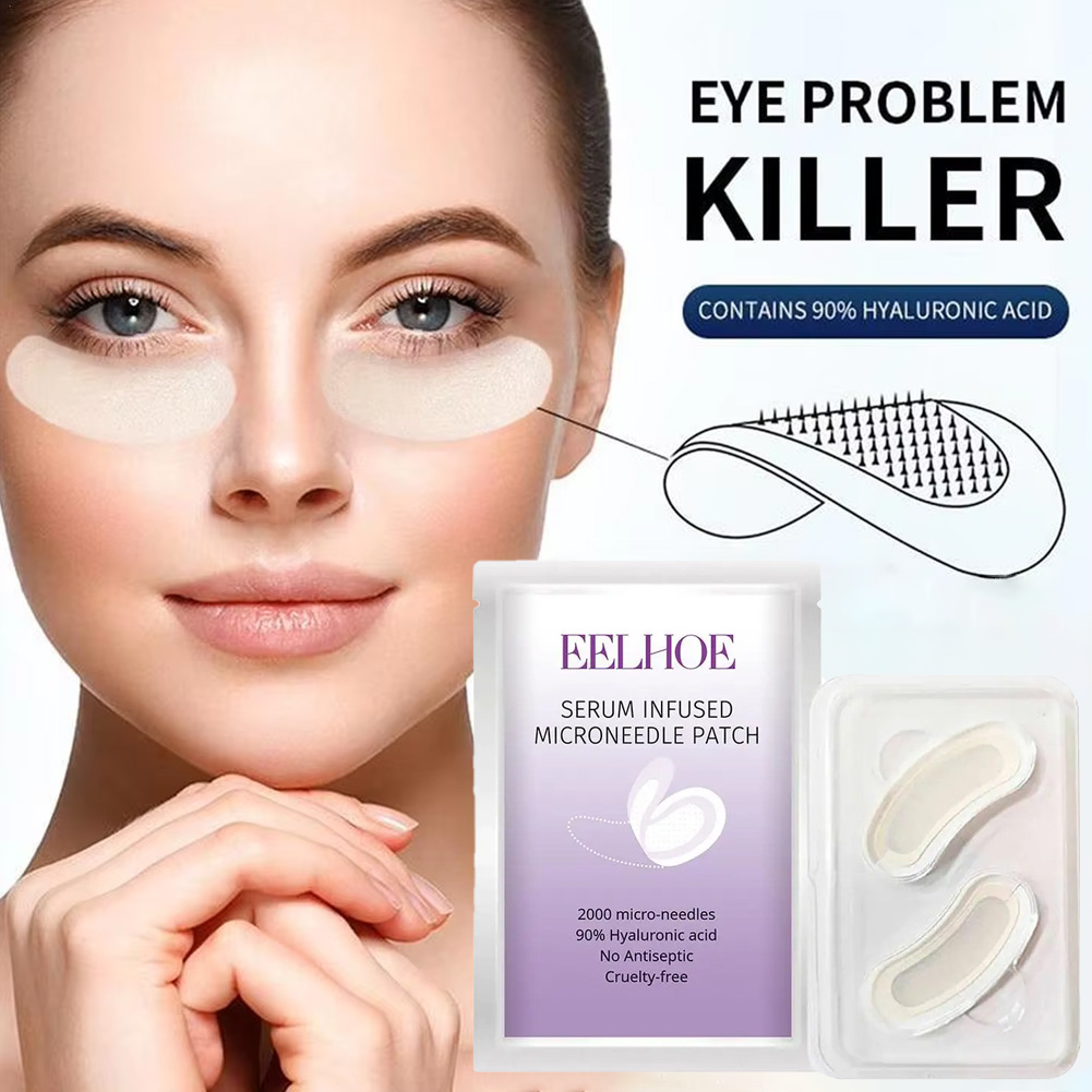 1 Pair Micro-needle Eye Patch  - đánh giá và giá Eye Pad Collagen