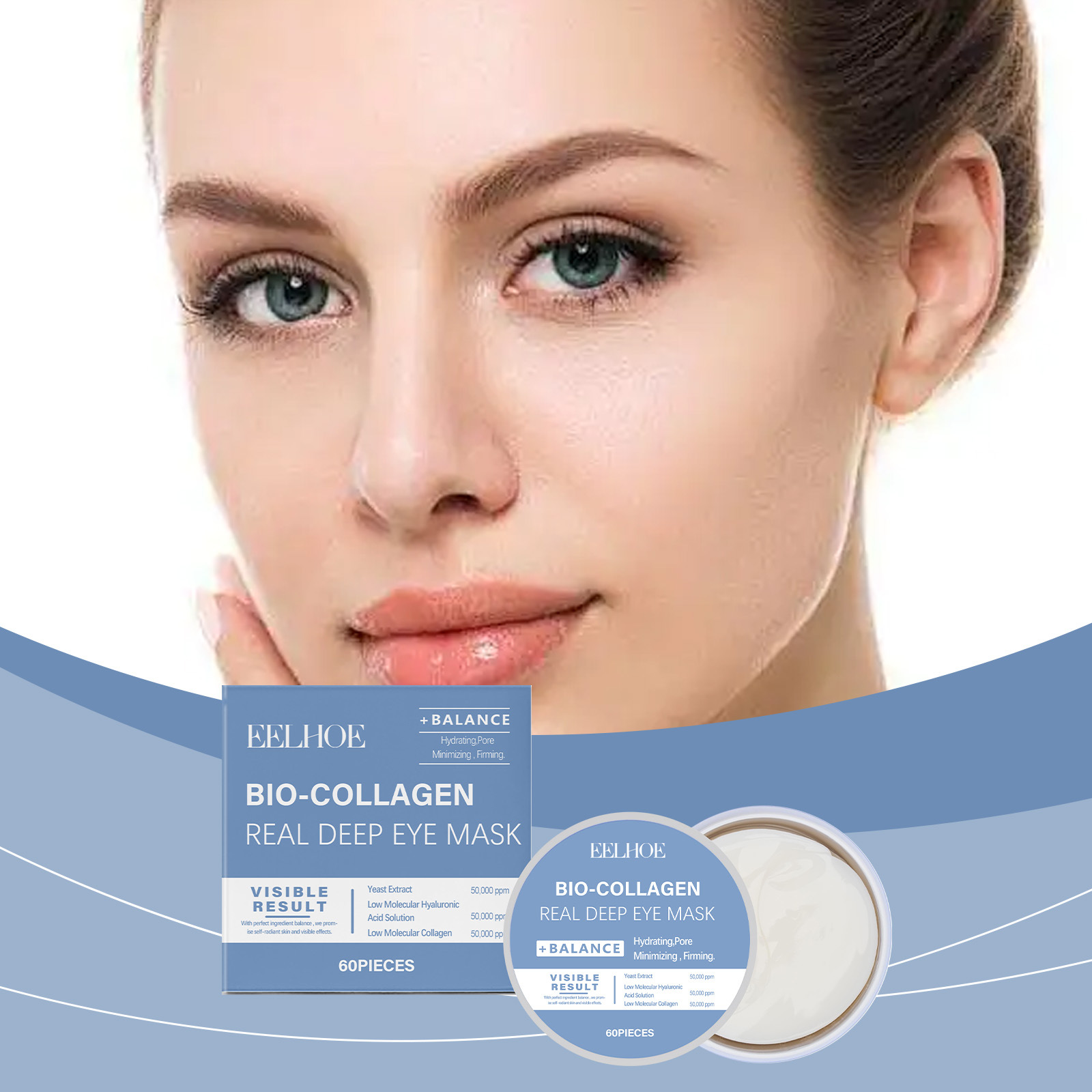 EELHOE Collagen Eye Mask Anti  - đánh giá và giá Eye Pad Collagen